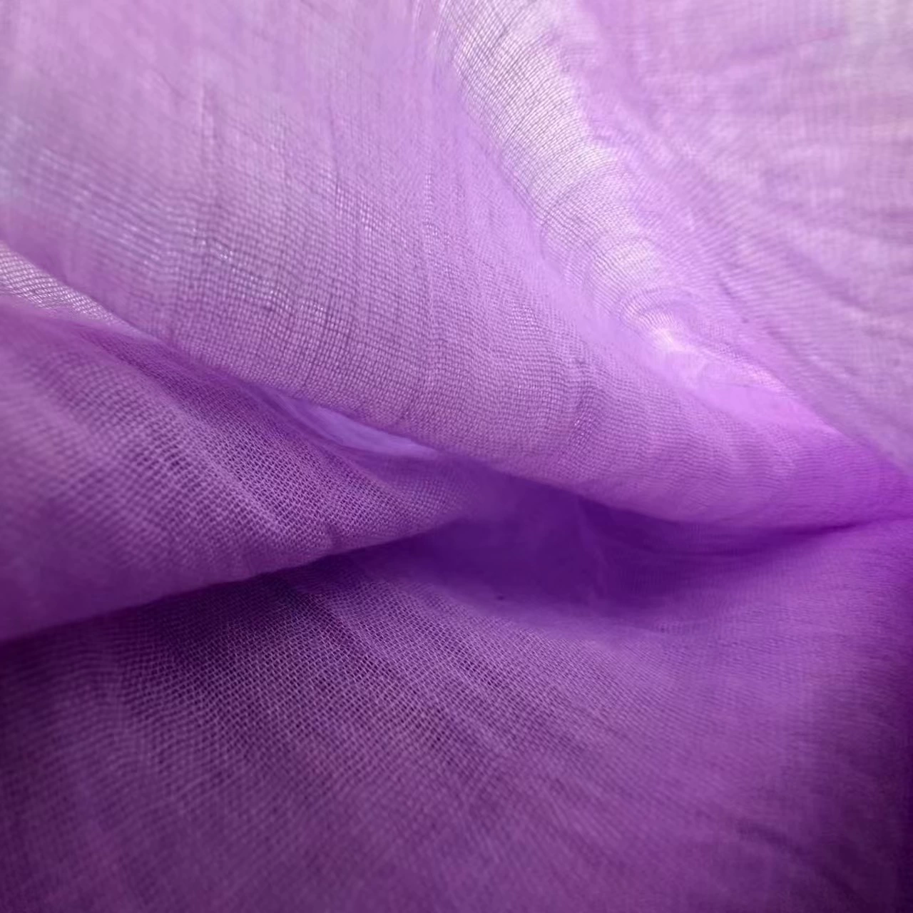 Шифоновая ткань, юбка, тонкое плетение, большие размеры, А-силуэт, плиссированная юбка