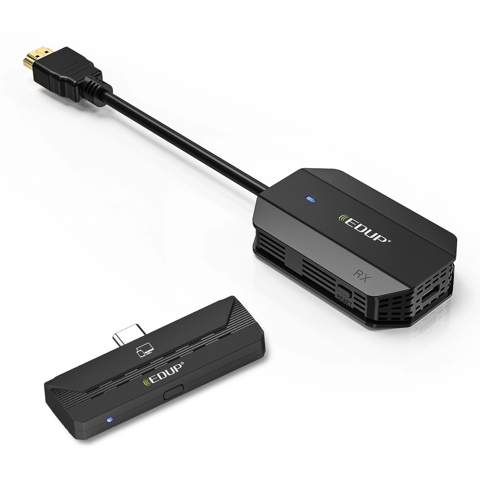 EDUP HDMI беспроводной с высоким разрешением аудио сигнал расширить монитор и экран, компьютерная конференция ТВ проектор