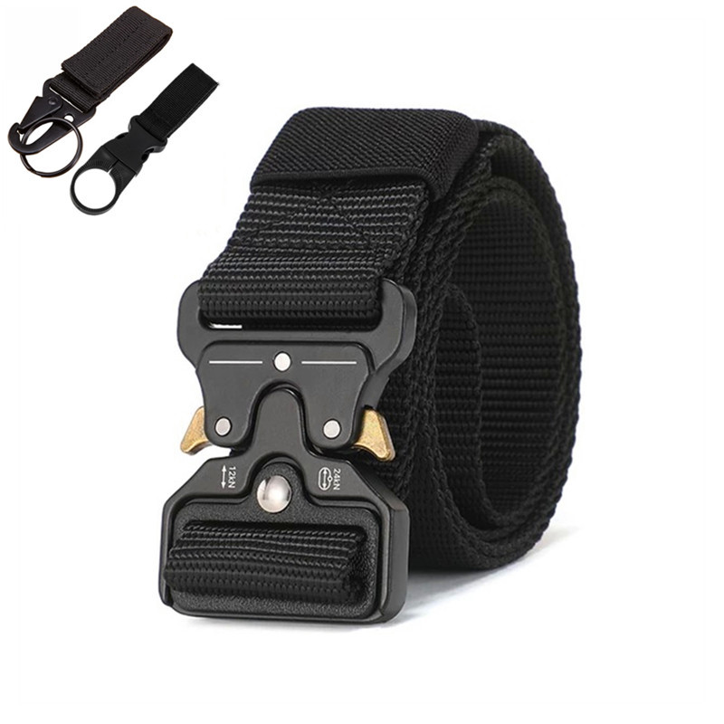 Cinturón táctico Cobra, cinturón de nailon, cinturón para hombre, cinturón de lona, cinturón para pantalón, cinturón extendido para hombre, cinturón versátil de moda para hombre