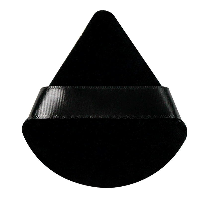 Triangular Makeup Sponge Puff, Soft Velvet Primer Applicator, Multi-Color Travel Size