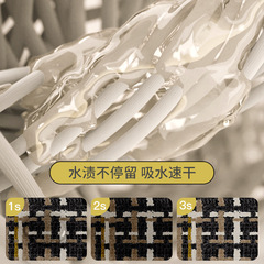 Bathroom Soft Diatomaceous Earth Absorbent Mat, Non-slip and Stain-resistant Foot Mat, Bathroom Fast-drying Rugs, Washroom Mat