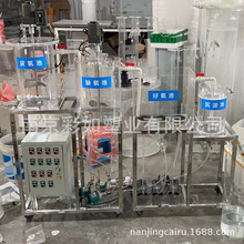 亚克力AO废水处理模拟实验装置URS设备铁炭微电解反应实验装置