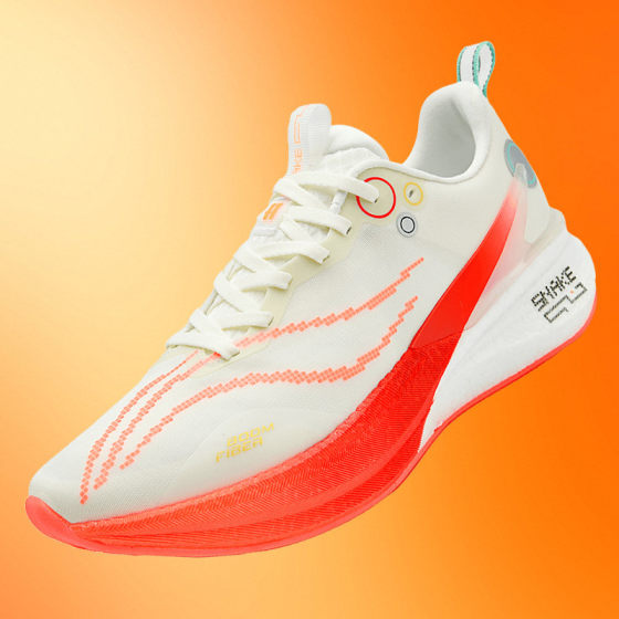 Luminous Red Rabbit 8 Running Shoes high quality Breathable Non-slip Light Long-distance Running Professional Marathon Training for Men and Women Couples
