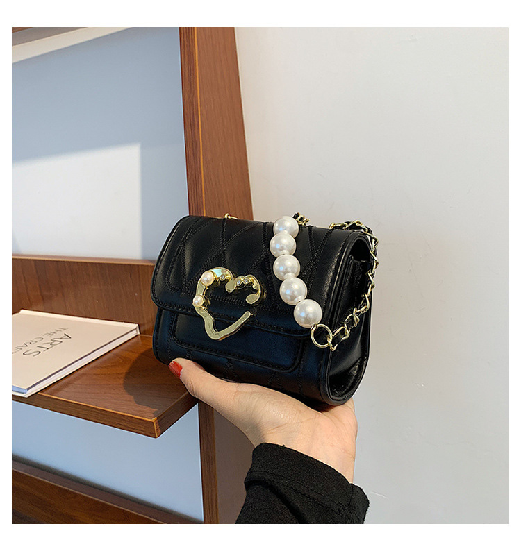 Wholesale Heart-shaped Buckle Messenger Shoulder Small Square Bag Nihaojewelry display picture 143