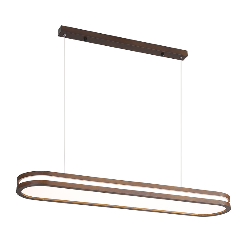 Lámpara de restaurante de estilo medieval, lámpara de sala de té Zen, lámpara de bar de color nuez, mesa de té, mesa de comedor, lámpara 263L