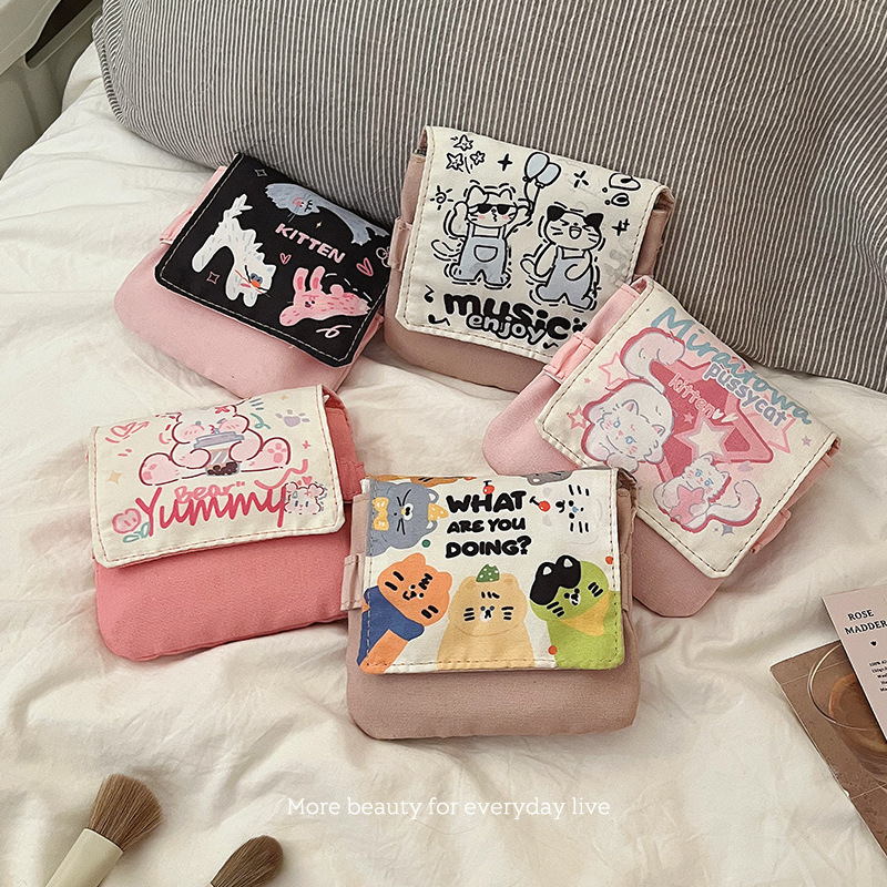 Large Capacity Sanitary Napkin Storage Bag, Portable Sanitary Pad Bag, Menstrual Bag, Wholesale Travel Storage, Cross-Border