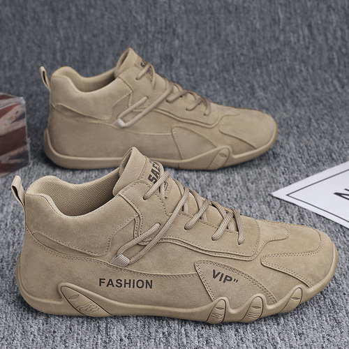 New autumn and winter labor protection men's shoes, non-slip construction site work shoes, men's outdoor leisure sports sneakers, trendy shoes