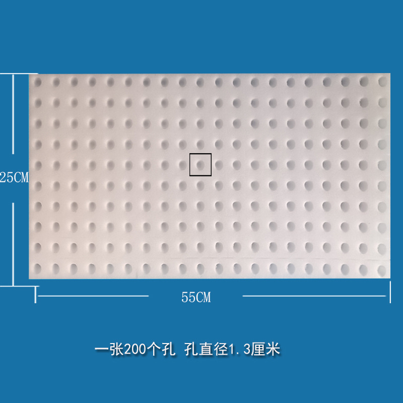 Hidroponía gran bandeja de cultivo de plántulas, bandeja de cultivo de plántulas, bandeja de nutrición sin suelo, bandeja negra de 200 agujeros