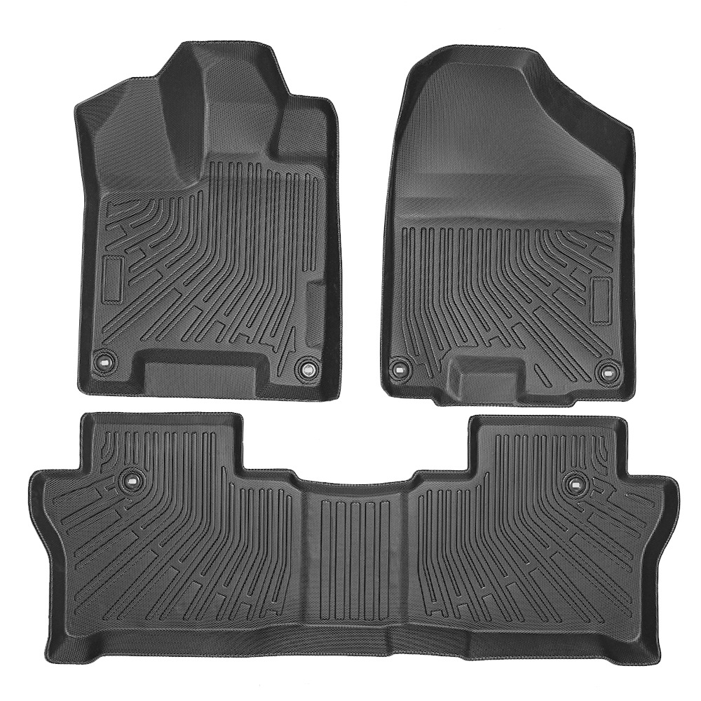 Para Honda Passport 2019 - 2025 3D todo el tiempo TPE almohadilla de pie almohadilla de maletero