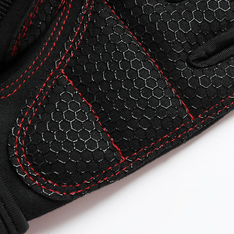 Guantes de gimnasio para hombres y mujeres al aire libre antideslizante resistente al desgaste alargado muñeca protector deportivo transpirable montar guantes anticapullo