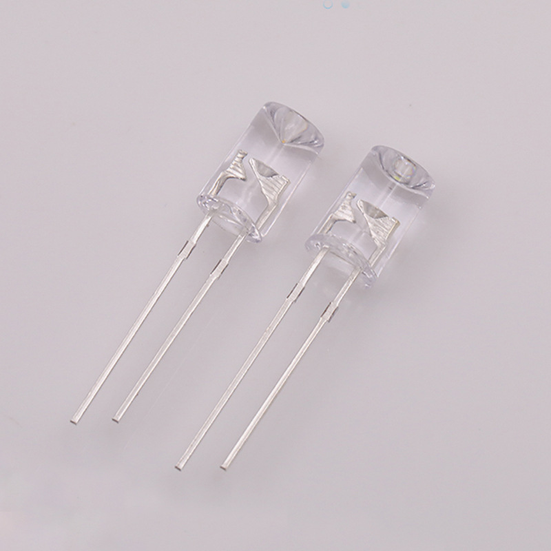 F5mm concave light emitting diode Red Yellow Blue Green White pink light bright concave lamp LED light emitting diode