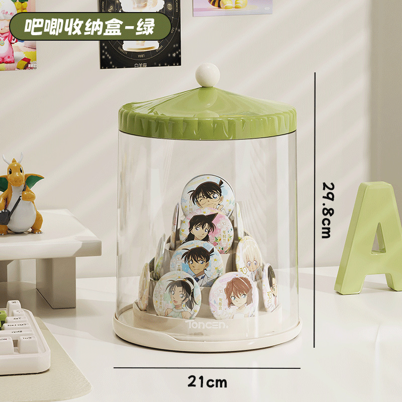 透明回転可能ブラインドボックス収納展示棚多層人形手作り展示ボックス防塵バブルマット収納ボックス|undefined