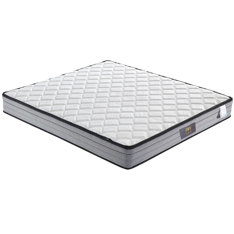 Factory Wholesale Latex Spring Mattress Environmentally Friendly Brown Soft and Hard Dual-Use Bedding Xinjiang Organic Long-Staple Cotton Fabric Mattress