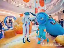 宇航服卡通人偶服装宇航员太空服航天员航天服酒吧舞台道具演出服