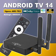 �羳AM9 PRO������S905X5-J��׿14����4KӢ�����粥����wifi6����