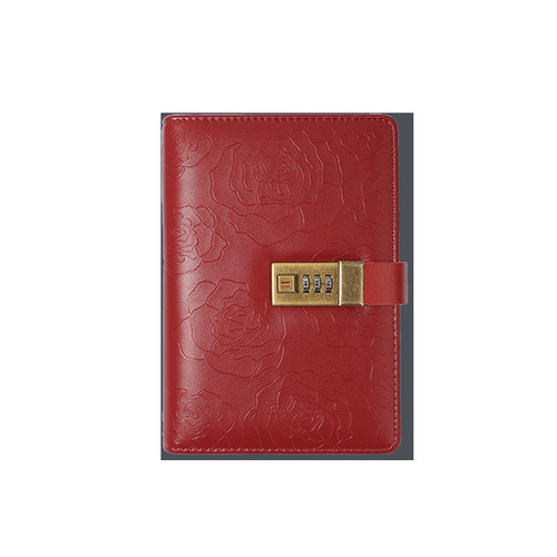Creative Password Notebook for Girls' Hearts, Locked Diary Notebook, High-Quality Notebooks, Journal, Gift Box Set, Cross-Border
