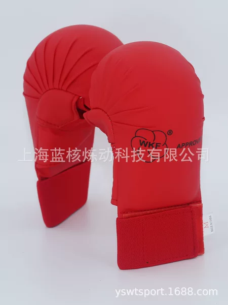Children's Karate Wkf Gloves Boxing Actual Competition White Karate Gloves Adult Fighting Training Gloves