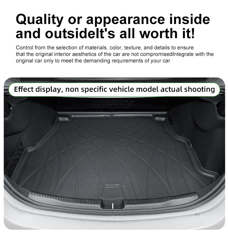 Suitable for 23-25 Kia Ev5 Car Trunk Mat, Special Tpe Trunk Mat for the Vehicle, Cross-Border