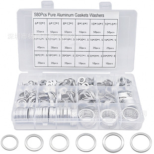 �羳580pcs���b�X�|Ƭ�ܷ�Ȧ�͸ߜ؈A��ƽ�|Ȧ���|M6-M24�M�����b