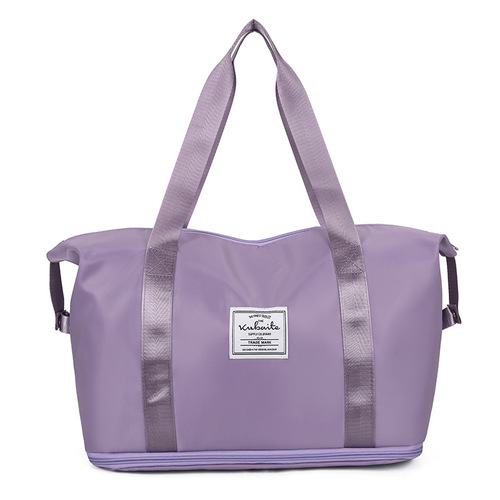 New travel bag, fitness bag, sports bag, women's handbag wholesale sports large capacity dry and wet separation