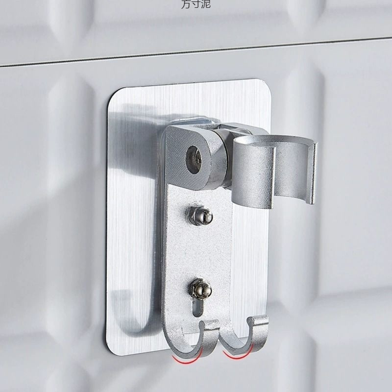 Wholesale of non-drilling showerhead bracket, adjustable showerhead, wine shower cover device, rack, bathroom fixed accessories, base Item Picture
