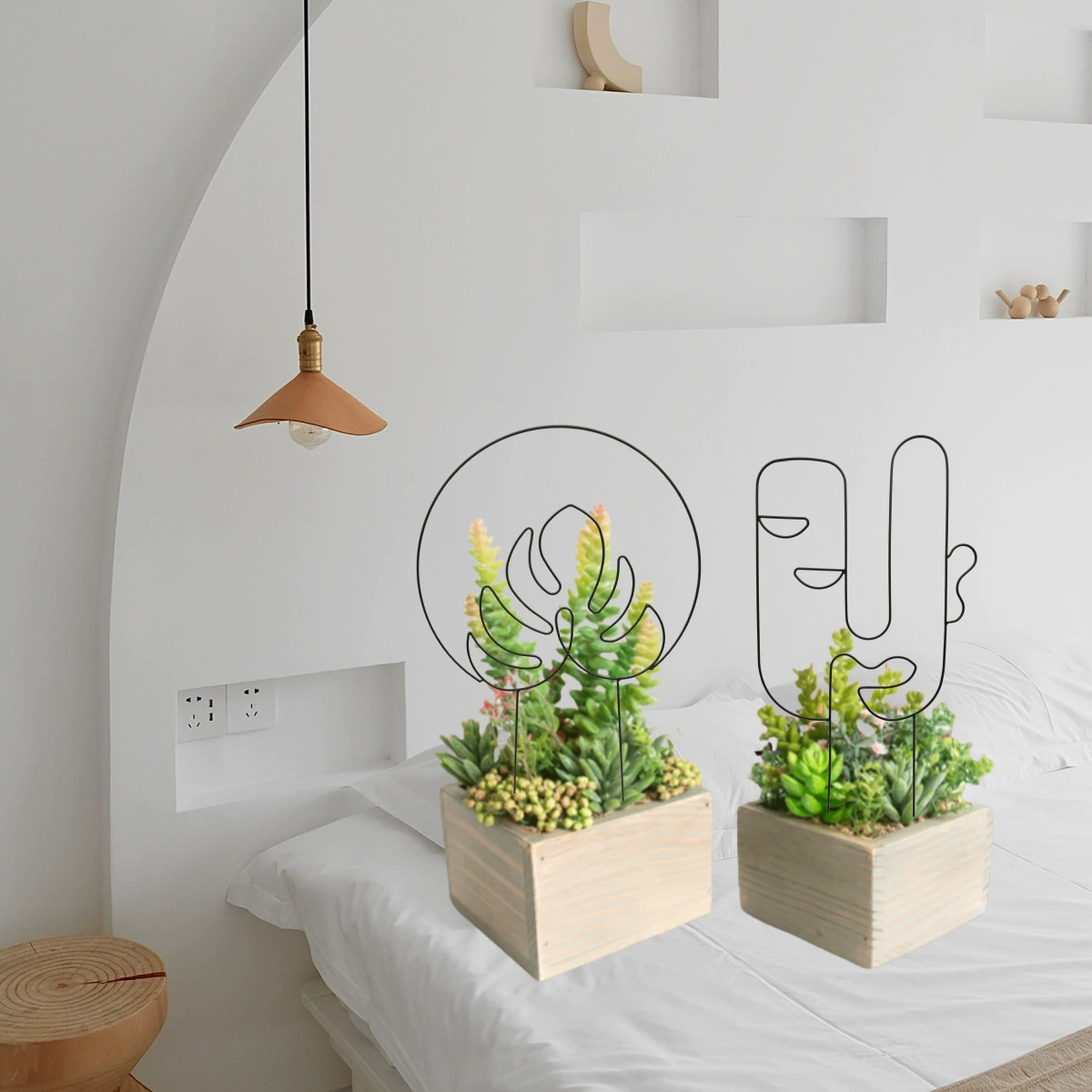 Трансграничные креативные растения-скалолазная подставка для горшков для горшков