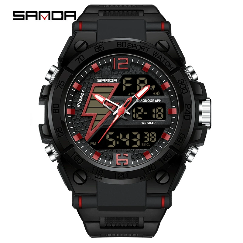 Триада Универсальные водонепроницаемые цифровые часы, путешествия спортивные швейцарские часы