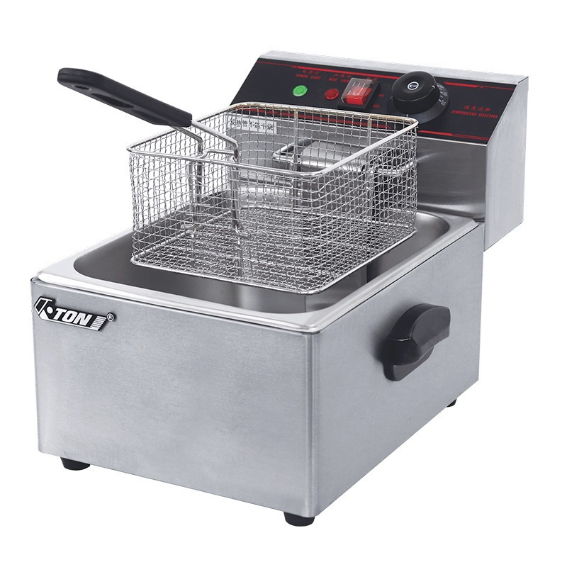 伊东ETON电炸炉商用炸鸡薯条单缸双缸不锈钢油炸串串油炸机电炸锅