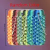 Random color staggered thorn PLA 8cm long