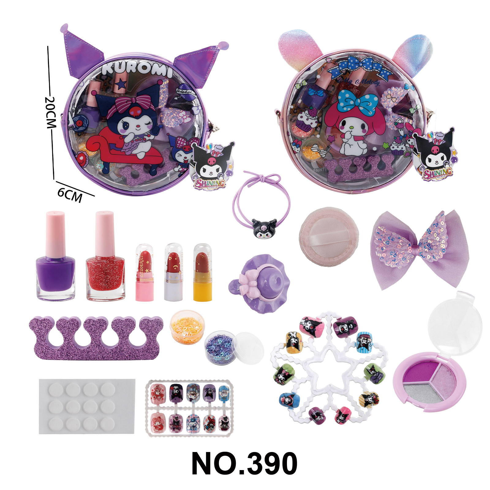 쿠루미 메이크업 크로스백 (2종혼합)/390