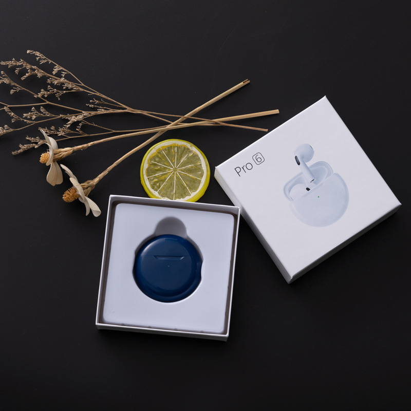 Nuevos auriculares Bluetooth Pro6 auriculares estéreo inalámbricos TWS en el oído macaron J6 auriculares Bluetooth de seis generaciones