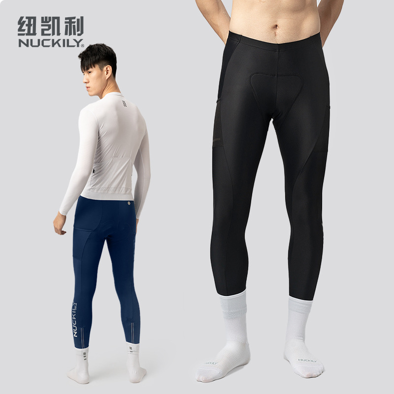 NUCKILY Newkelly Road Bike Cycling Pants Men's and Women's Cycling Clothing Pants Winter Professional Equipment