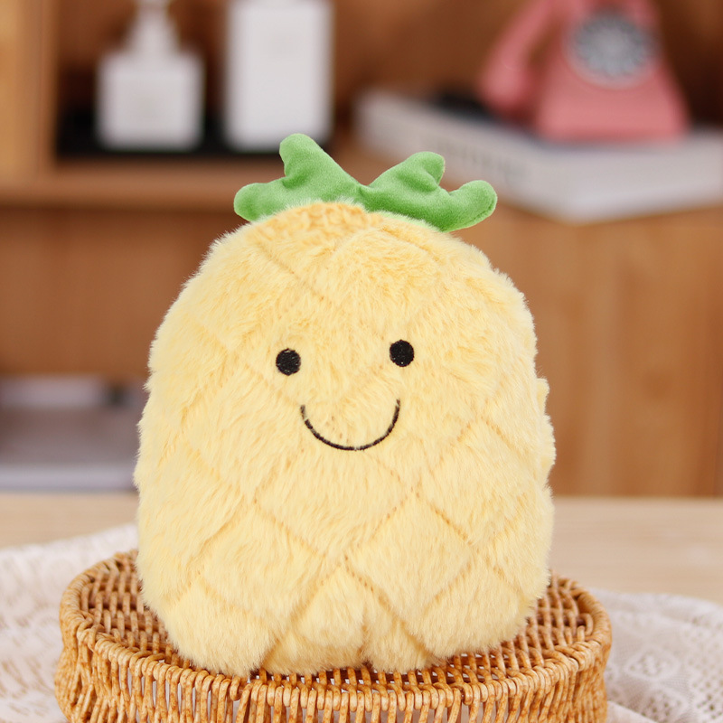 Muñecas de ocho pulgadas de simulación de muñecas de verduras muñecas de peluche muñecas de frutas pequeñas muñecas de boda arrojar regalos muñecas