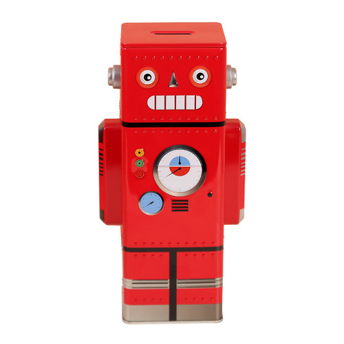 Creative robot piggy bank cartoon children's change coin piggy bank desirable children's room decoration ornaments gift