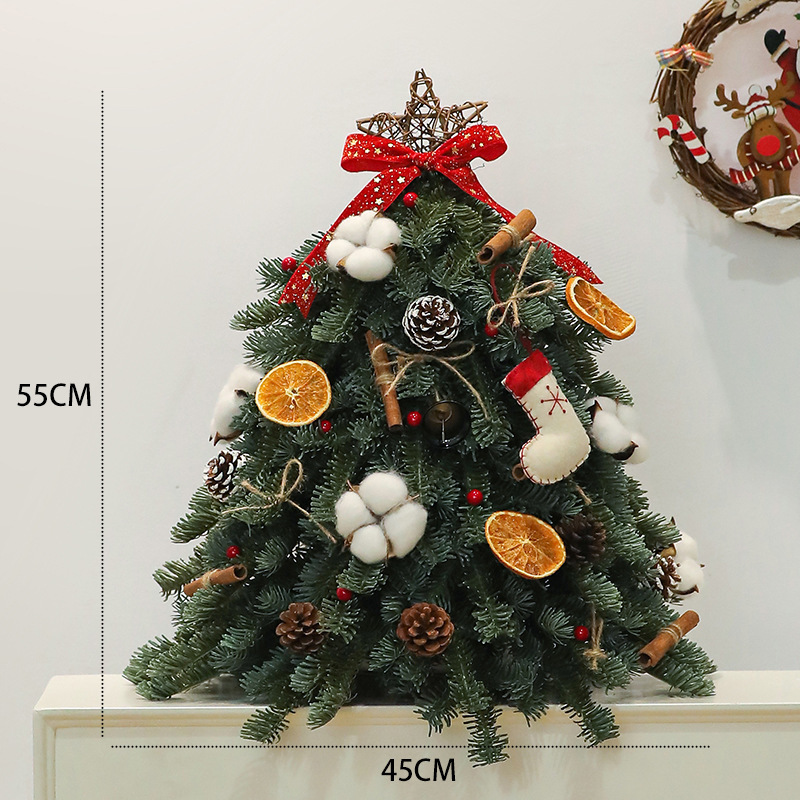 クロスボーダー特別なクリスマスツリーノベルソンホームオーナメントリビングルームdiyクリスマスデコレーション小さなデスクトップシミュレーション|undefined