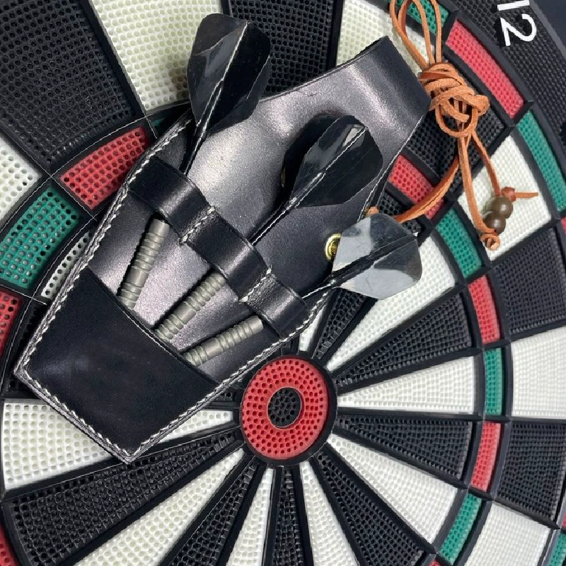 Сумка для хранения стрел для занятий спортом на открытом воздухе, портативная поясная сумка для хранения стрел из искусственной кожи с 3 предметами