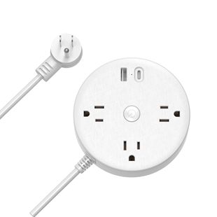 Factory in stock round US gauge porous intelligent plug-in, PD20WA multi-function intelligent plug-in certification is complete,