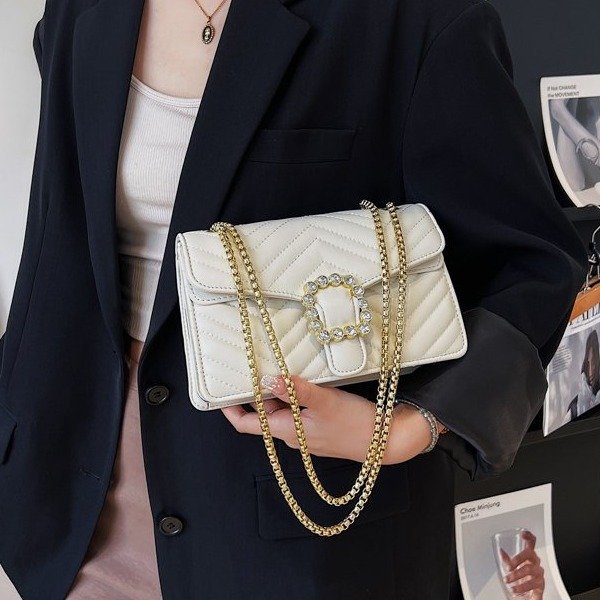 2023 verano nuevo bolso de hombro crossbody pequeño bolso cuadrado bolsa de hombro tamaño libre costura