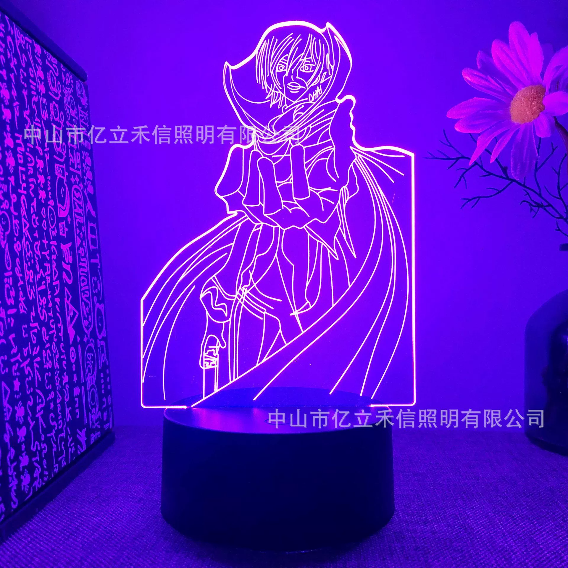 (), ночник, милый светильник для кровати, 3D, 16 цветов, подарок на день рождения