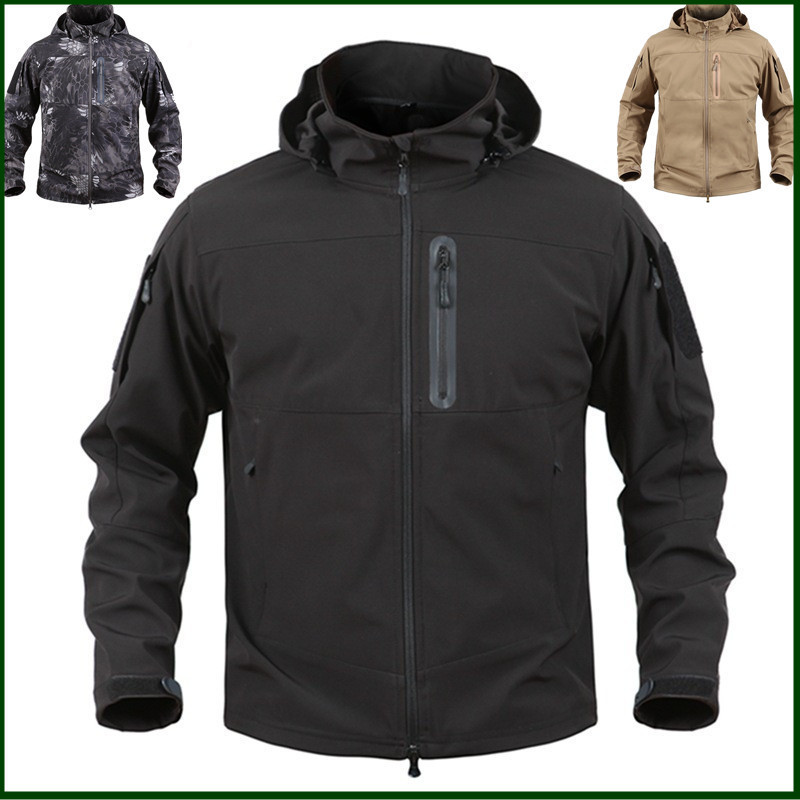 Paving Eagle Tactical Soft Shell Windbreaker PLY-7 Tactical Soft Shell Jacket Rush Jacket Rush Jacket