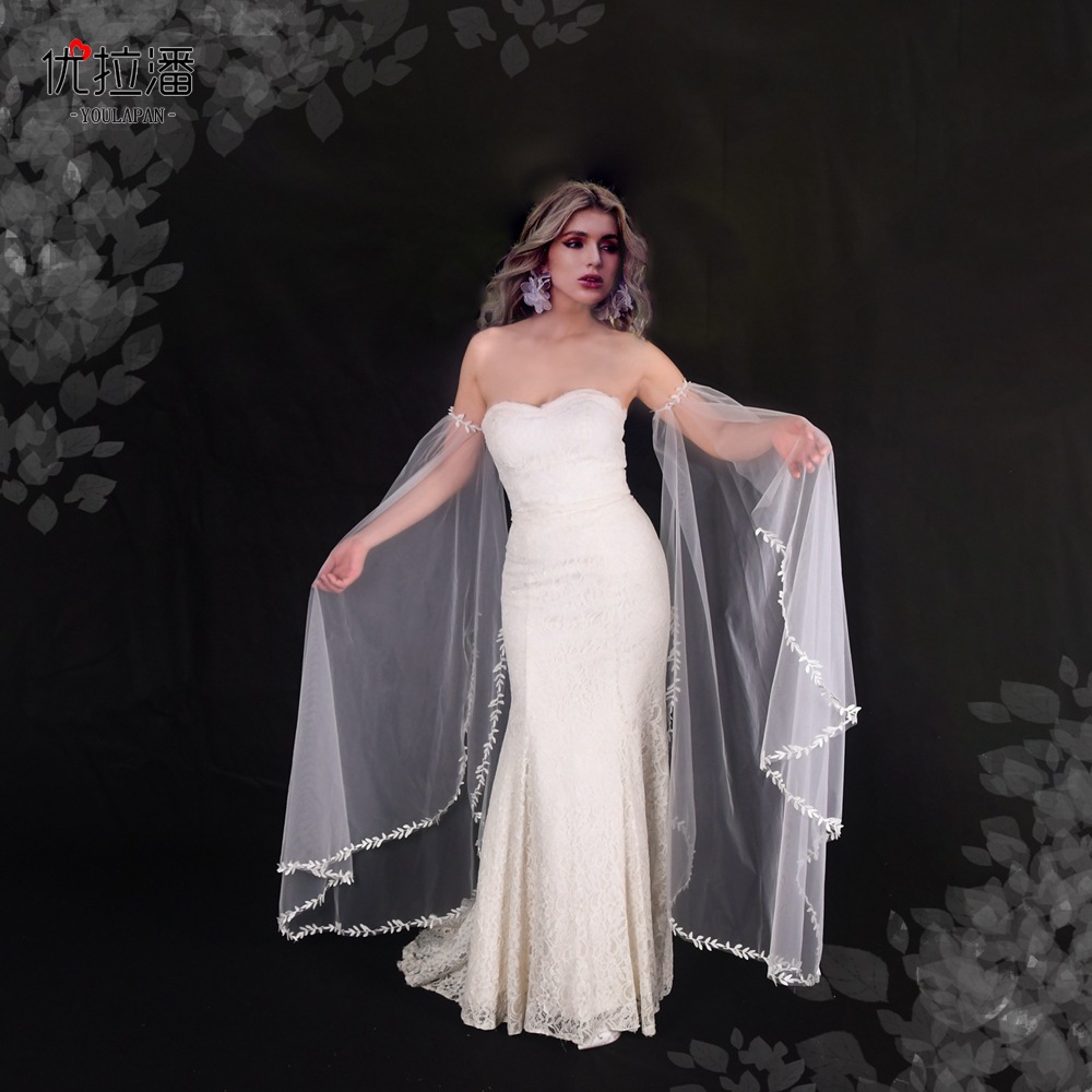 优拉潘 Bra top, accessory, long-sleeve, sleeves for bride
