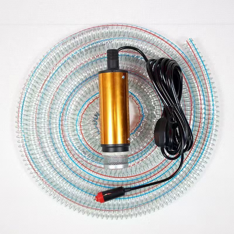 Bomba bombeo eléctrica 12v24v diesel sumergible portátil reabastecimiento