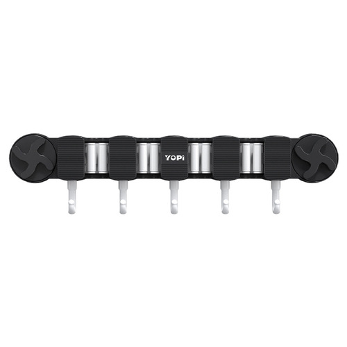 Mop Hook with Suction Cup, No-Hole Wall Mount Strong Mop Holder for Bathroom, Toilet, Balcony, Mop Storage Rack