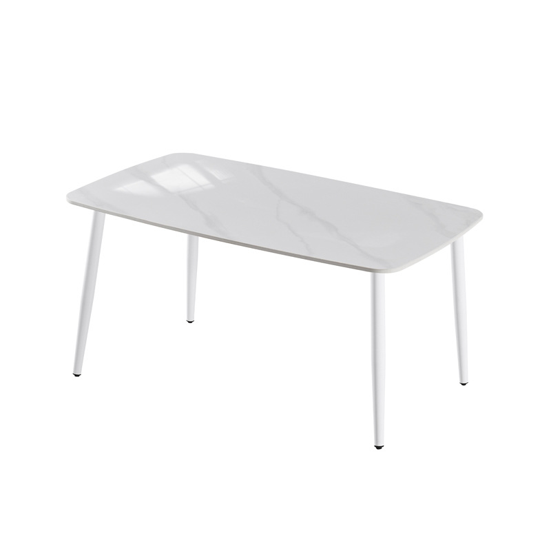 Marco blanco-borde curvo de jade blanco de cordero brillante