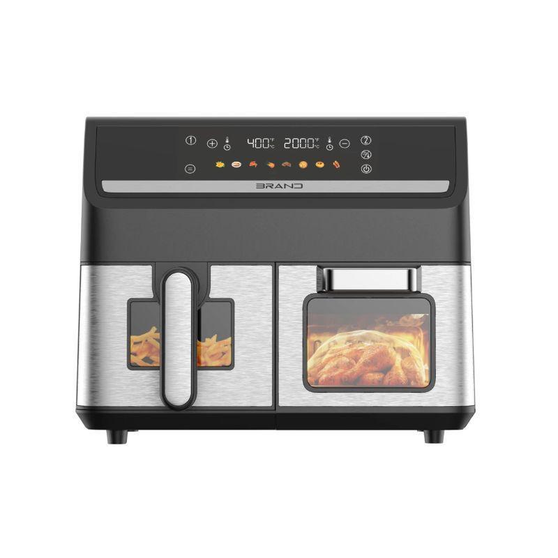 AirFryer跨境8L大容量不锈钢空气炸锅家用智能薯条机多功能电炸锅|undefined