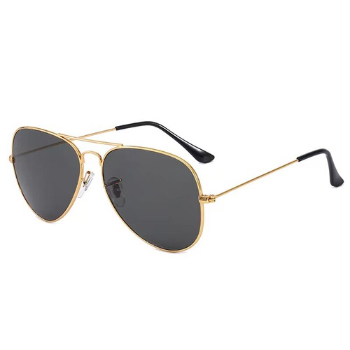 3024 metal retro toad mirror fashion trend children's aviator sunglasses student travel sunglasses
