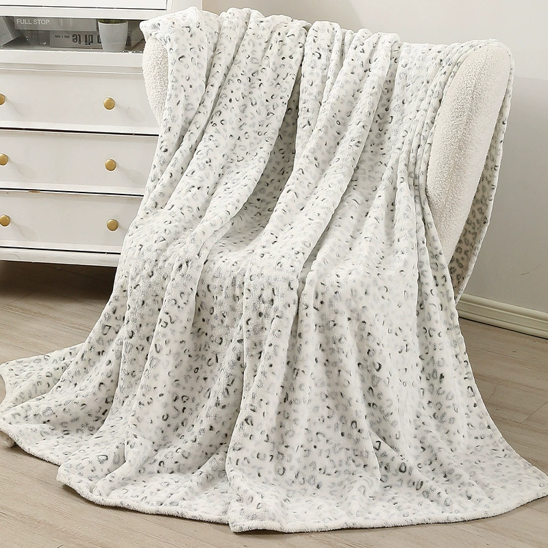 Оптовая продажа одеяло с волной одеяло внешней торговли Пятнистое одеяло Raschel офисное одеяло для сна студенческое общежитие одеяло для обеденного перерыва