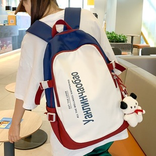 Нейлоновый модный школьный рюкзак, для средней школы, коллекция 2023, простой и элегантный дизайн