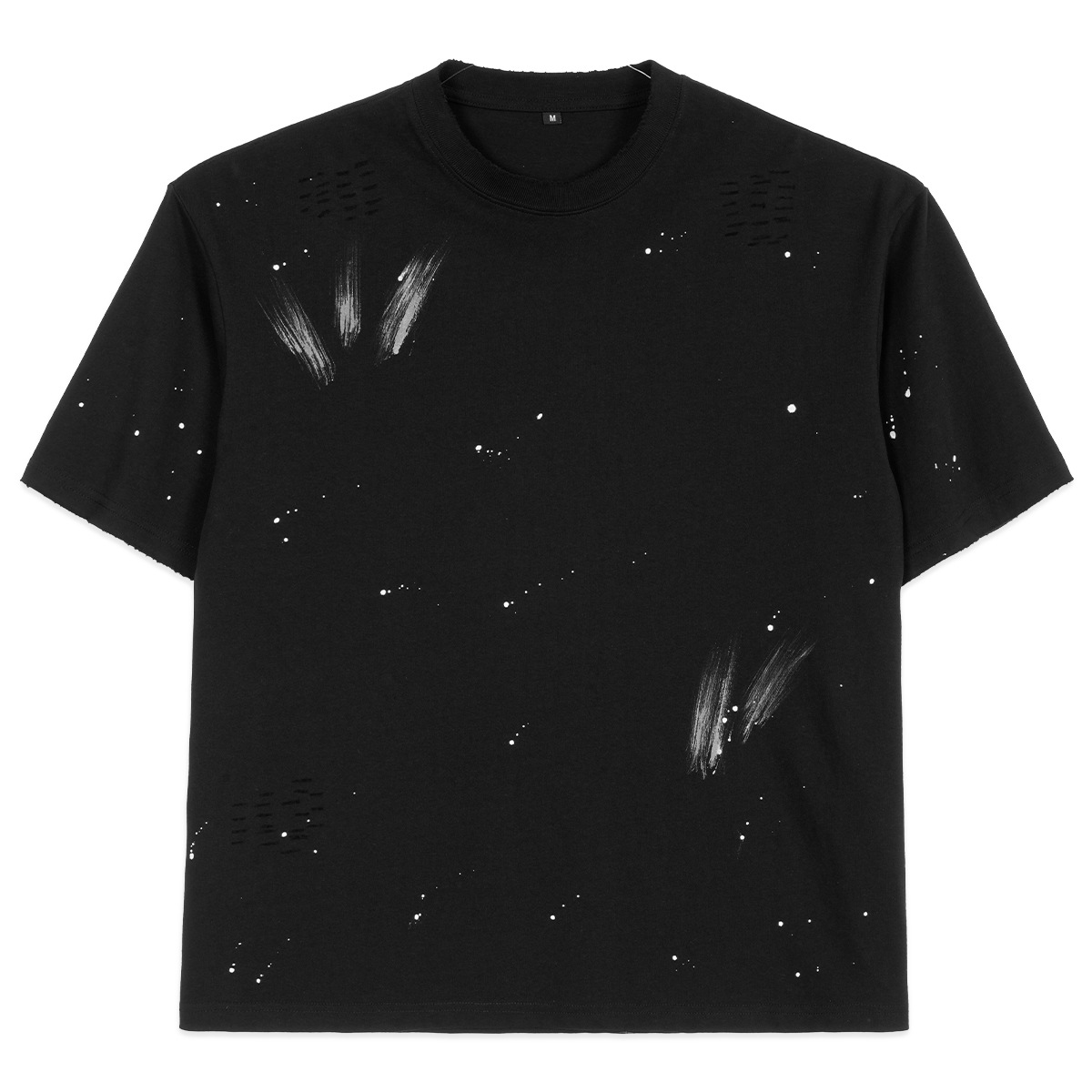 ETAI Hombre| Algodón transfronterizo suelto de alta calidad pesada marca de tendencia punto de lanzamiento retro camiseta de manga corta hombre
