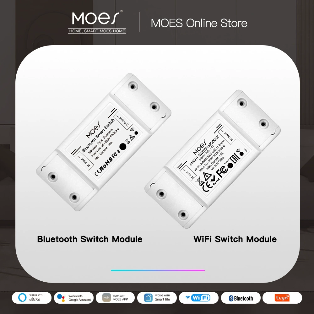 WiFi Tuya умный дом управление освещением умный выключатель устройство включения-выключения приложение голосовое управление таймер 1-кнопочный модуль включения-выключения.